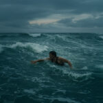 Swimmers apparently struggling